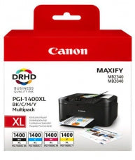 Canon PGI-1400XL Original MULTIPACK Bk, C, M, Y Ink Cartridge