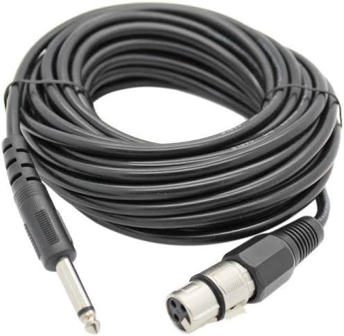 Hybrid XLR(f) - JACK 10m speaker cable