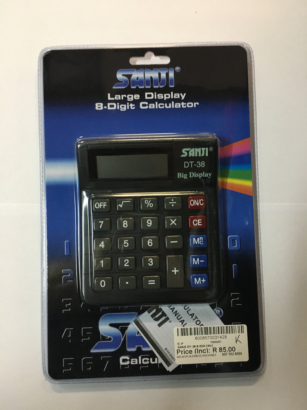 Sanji dit-38 8 digit calculator
