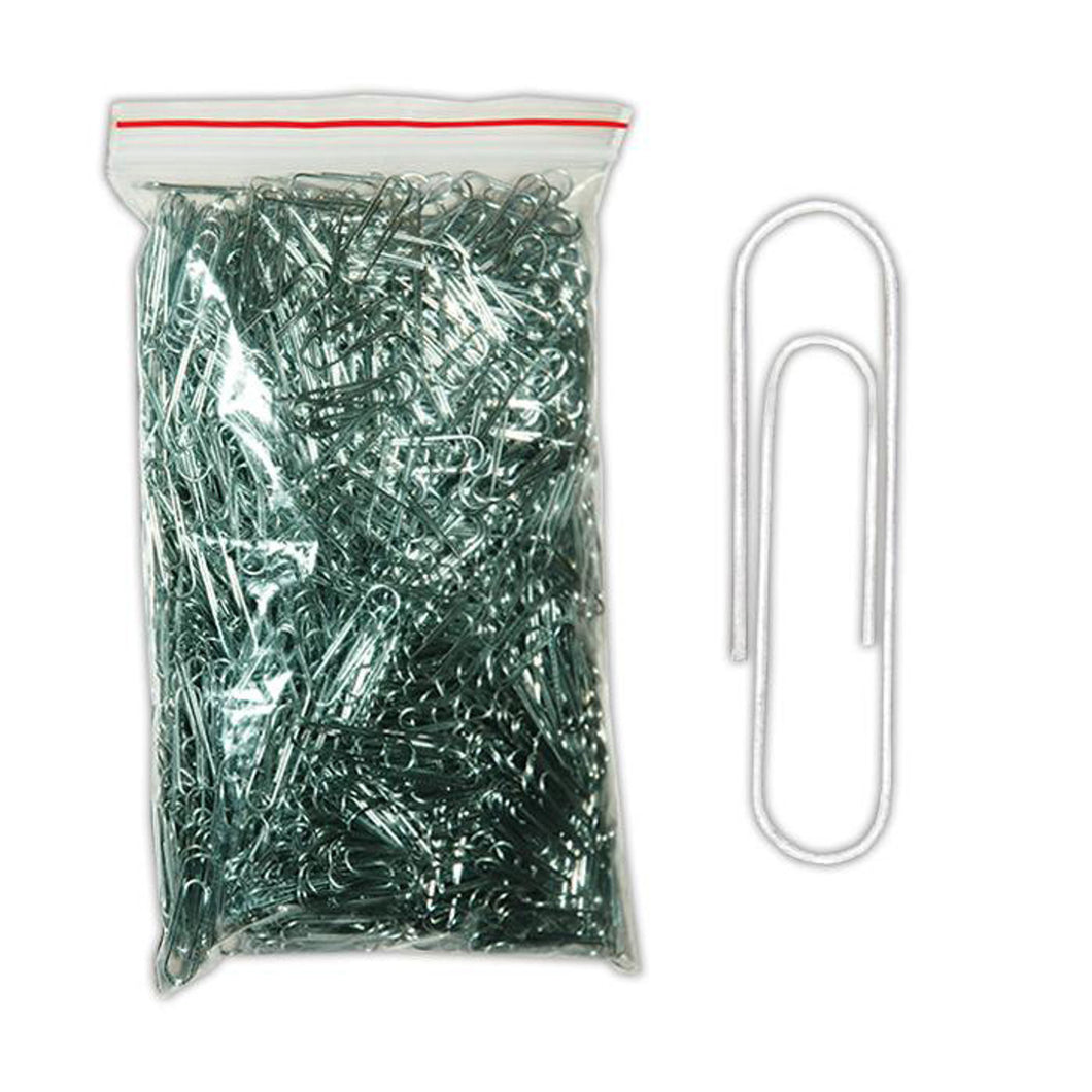 Paper clips 33mm Silver 1000s