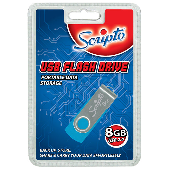 SCRIPTO USB 8GB FLASH DRIVE