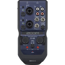 Load image into Gallery viewer, Zoom U44 Handy 4-In/4-Out Audio Interface Recorder
