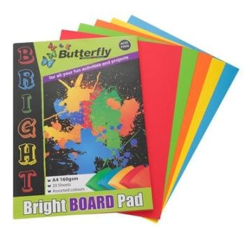 BUTTERFLY A4 BRIGHT BOARD PAD