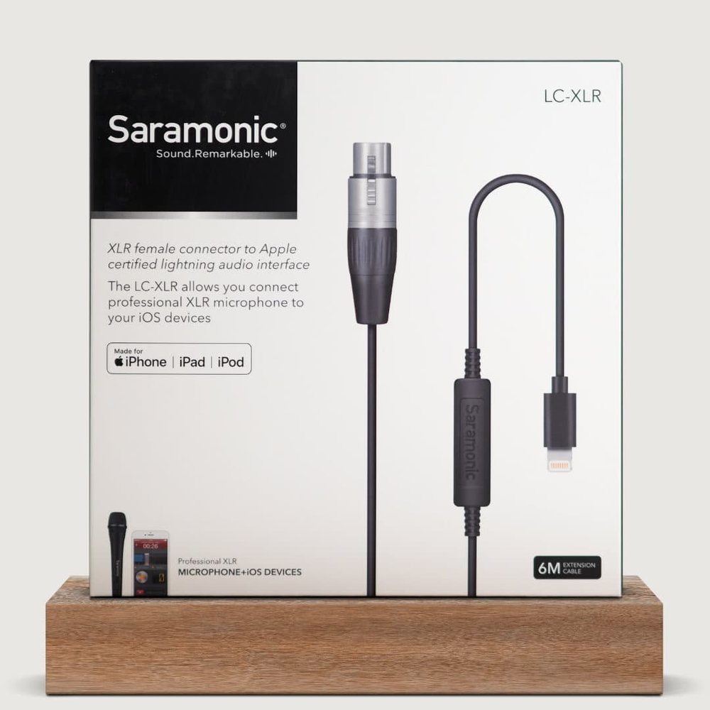 Saramonic LC-XLR mic cable