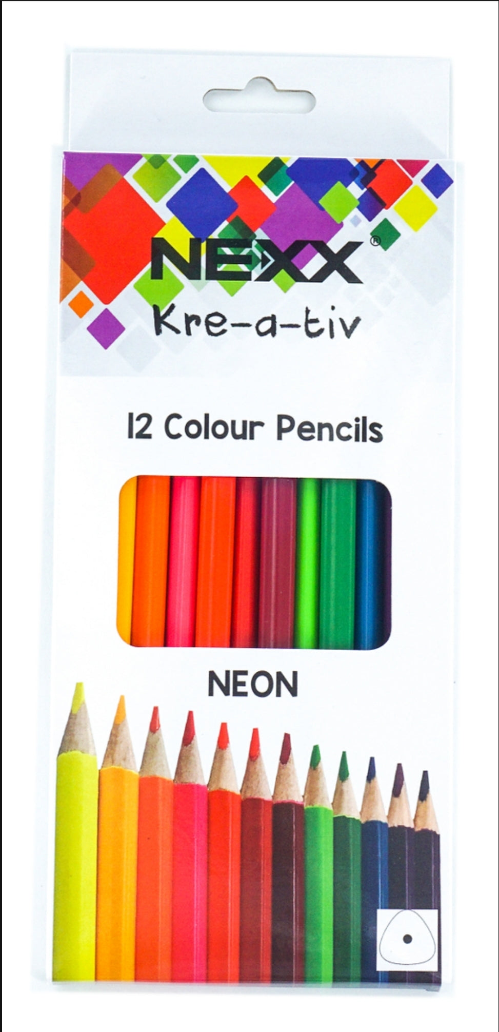 NEXX Kre-A-Tiv Neon Colour Pencils