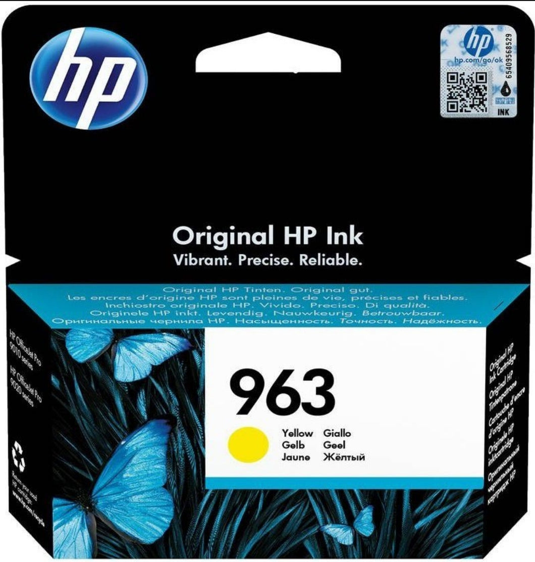 HP 963 Original Yellow Ink Cartridge