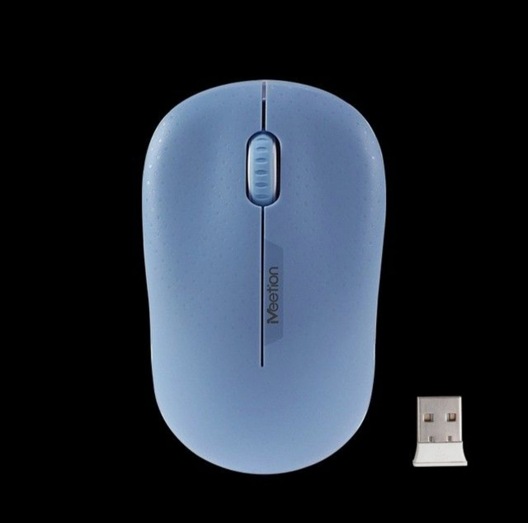 Meetion Pink Wireless Mouse Assorted Colours