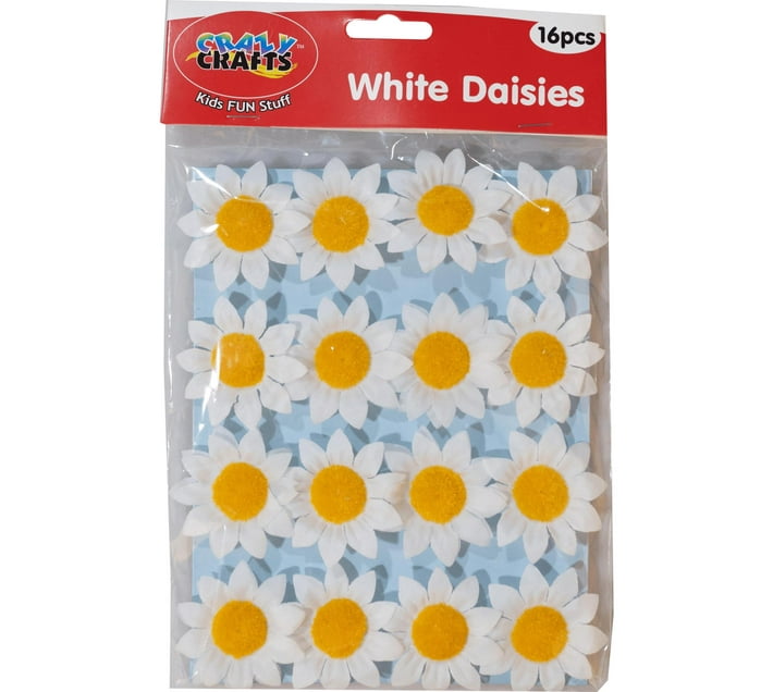 Crazy Crafts Daisies - 16pcs