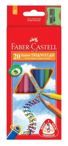 Faber-Castell junior Triangular colour pencil