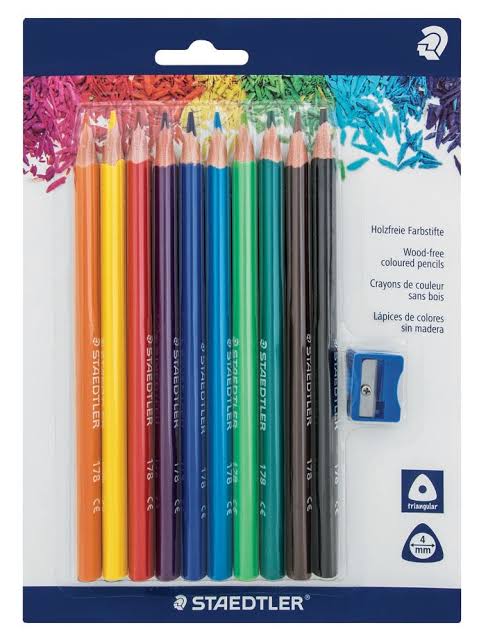 Staedtler Triangular Colouring Pencils