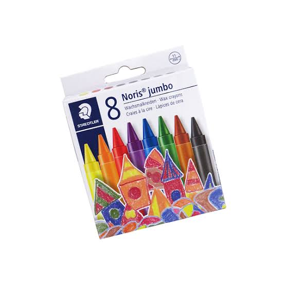 Staedtler Jumbo Wax Crayons 8 Pack