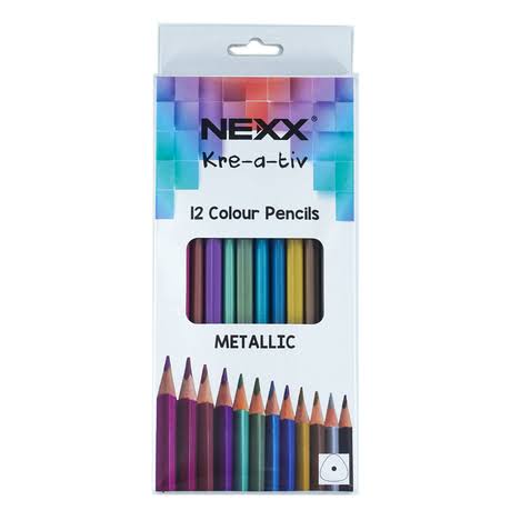 NEXX Kre-A-Tiv Metallic Colour Pencils