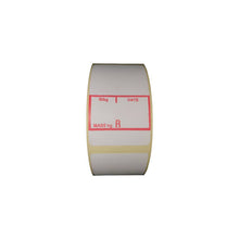 Load image into Gallery viewer, Butcher Scale Labels Printed 40x46mm Thermal 700 per roll
