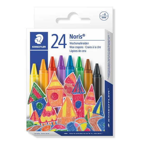 Staedtler Noris Club Wax Crayons - 24 Pack