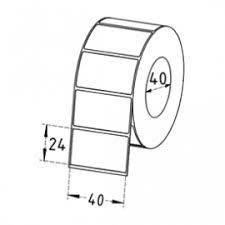 40 X 24 Thermal White Rolls