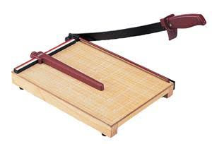 Guillotine trimmer genmes wooden base