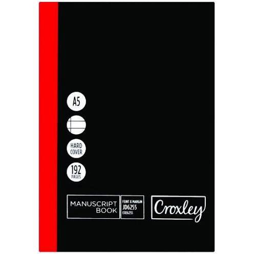 Croxley A5 Manuscript book 192pg JD6255