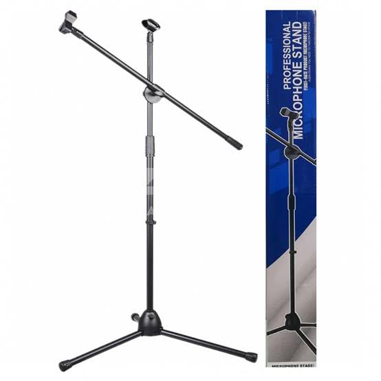 Pro microphone stand black