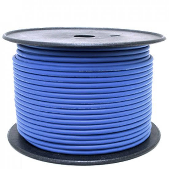 Hybrid mic cable blue per meter