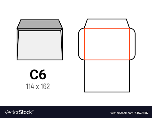 Envelopes C6 white