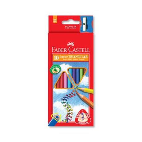 Faber-Castell junior Triangular colour pencil 20