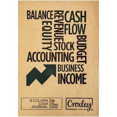 Croxley A4 8 Column cash journal JD165CCR