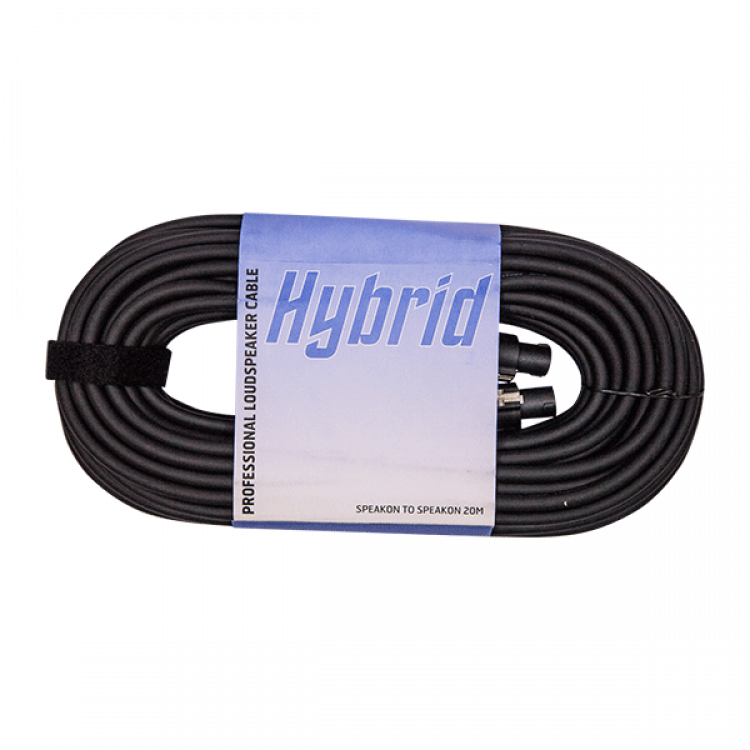 hybrid speakon-speakon 20m speaker cable