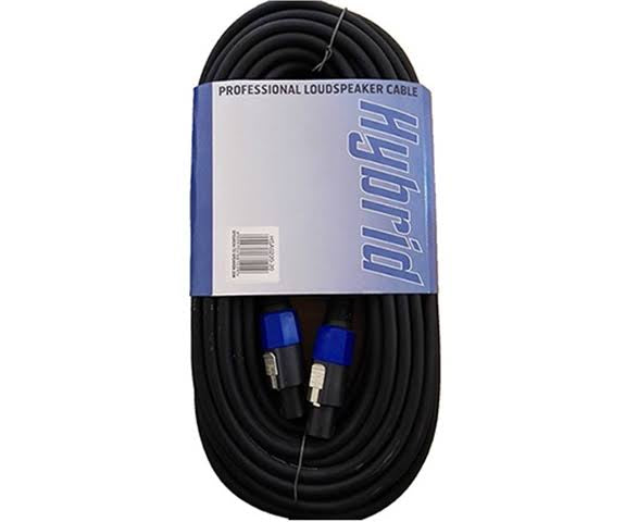 hybrid speakon-speakon 15m speaker cable