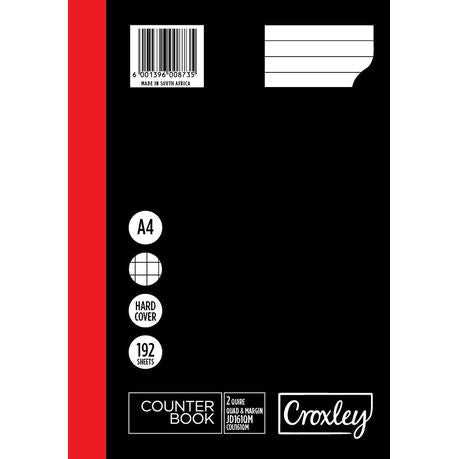 Croxley A4 Hard cover 192pg JD161QM