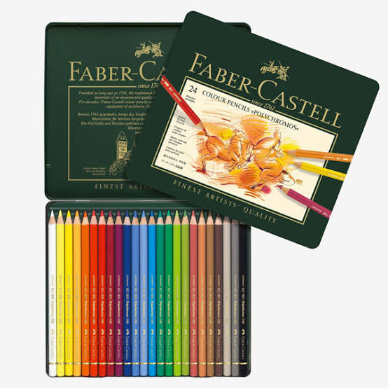 Faber-Castell colour pencils polychromos 24