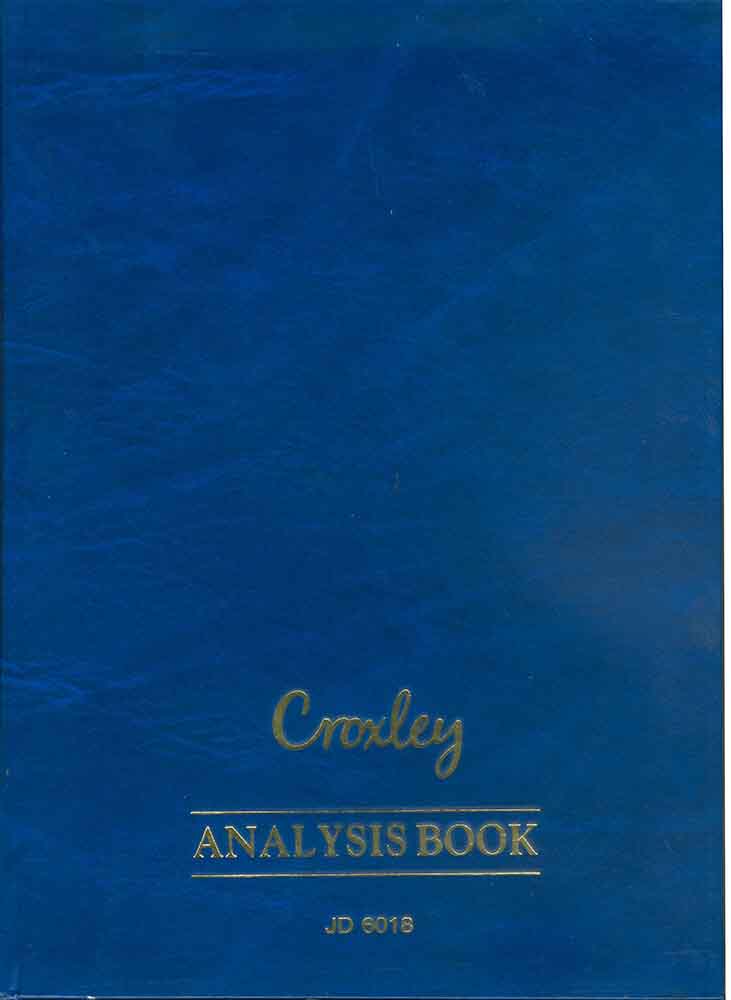 Croxley A4 Analysis book 18 column JD6018