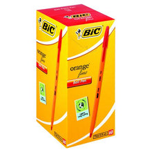 Load image into Gallery viewer, Bic orange fine pens box(60)
