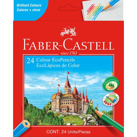 Faber-Castell Colouring Pencils Set of 24