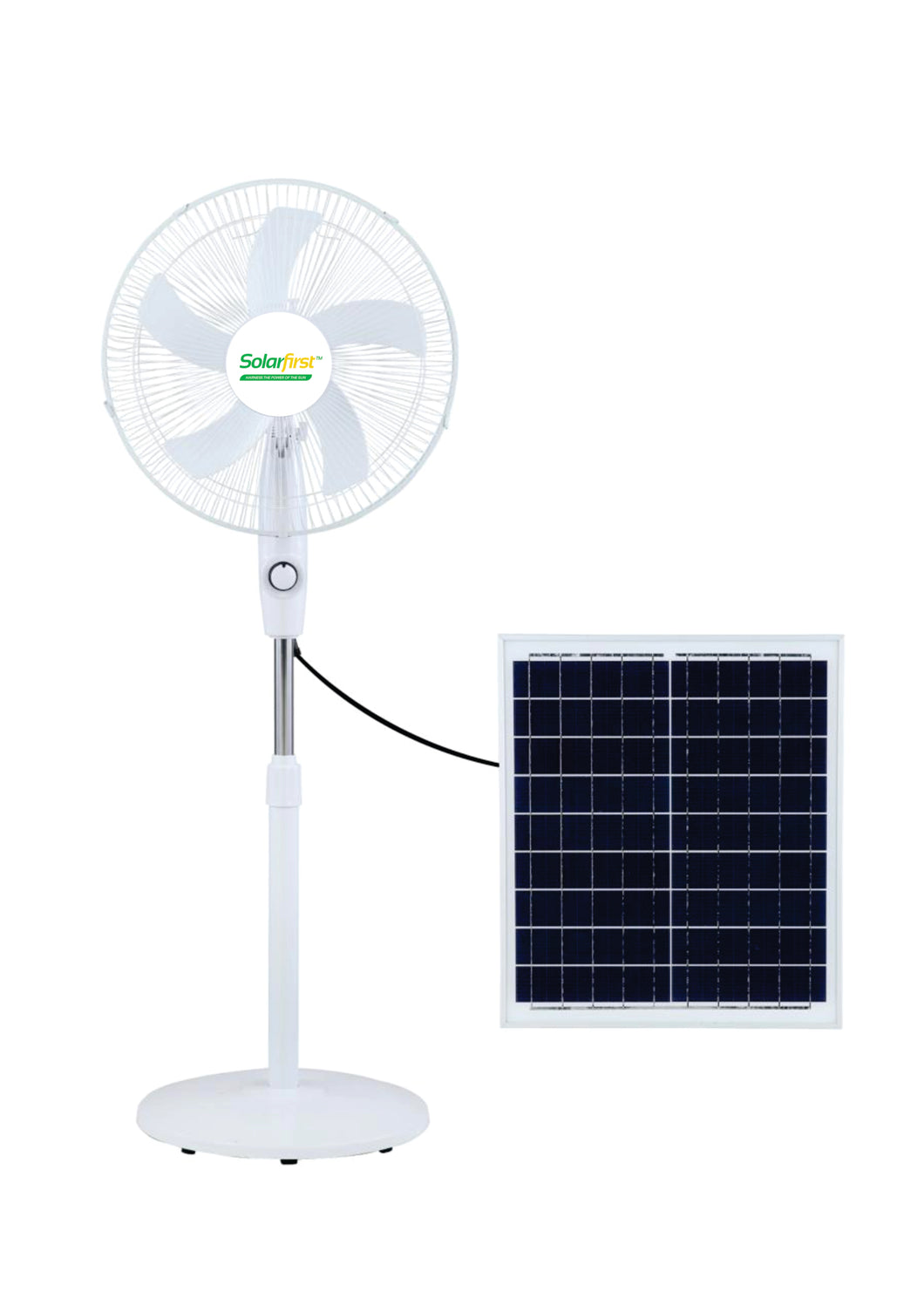 SOLARFIRST STANDING FAN WITH BATTERY  SFF03